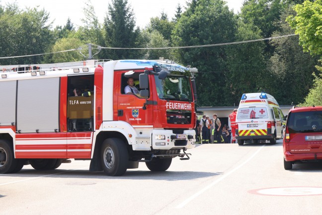Brand in Trafostation: Zwei Verletzte bei Brandereignis in Stadl-Paura