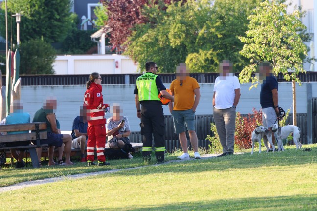 Siedlung evakuiert: Einsatz nach gr��erem Gasaustritt in Neumarkt im Hausruckkreis
