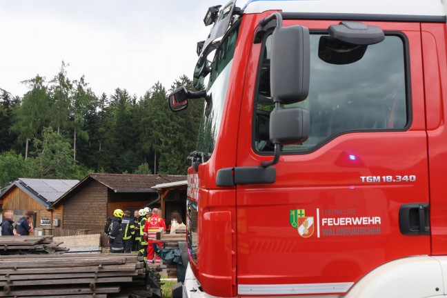Drei Verletzte nach Kellerbrand in einem Wohnhaus in Waldneukirchen