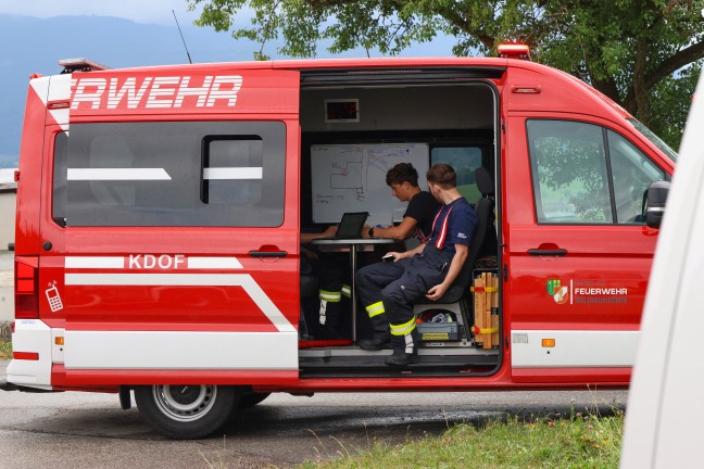 Drei Verletzte nach Kellerbrand in einem Wohnhaus in Waldneukirchen