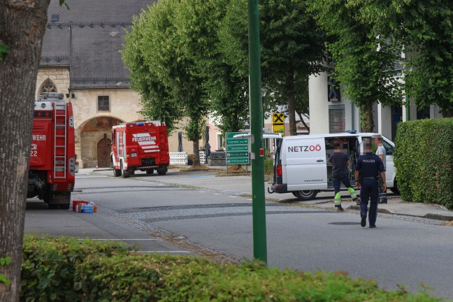 Explosionsgefahr: Gasaustritt in Wolfern sorgte f�r gr��eren Stromausfall in der Region