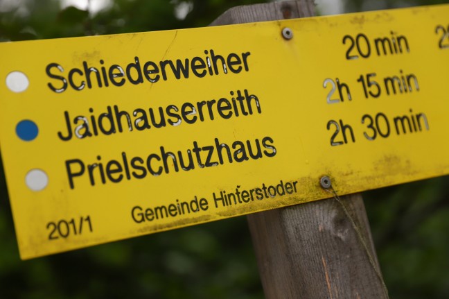 T�dlicher Alpinunfall: Bergsteigerin (47) am Gro�en Priel in Hinterstoder in Felsrinne abgest�rzt