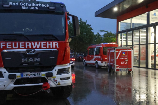 Gro�angelegte Suchaktion nach abg�ngiger Person aus Pflegeheim in Bad Schallerbach