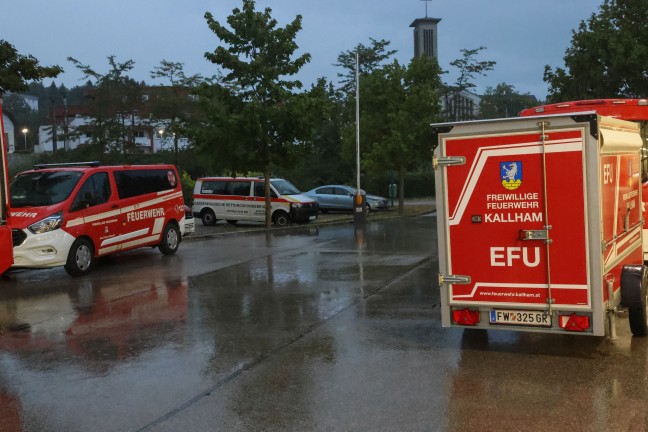 Gro�angelegte Suchaktion nach abg�ngiger Person aus Pflegeheim in Bad Schallerbach