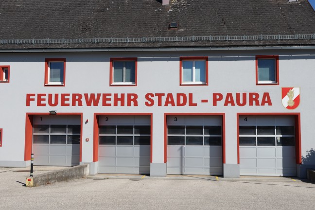 Bereits im Krankenhaus: Einsatzkr�fte suchten nach abg�ngiger Person in Stadl-Paura