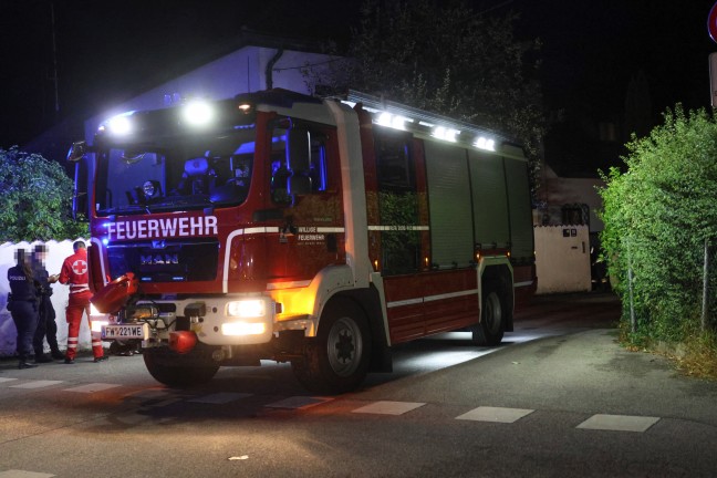 Pooltechnik betroffen: Brand im Kellerbereich eines Einfamilienhauses in Wels-Lichtenegg