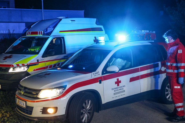 N�chtlicher Brand im Schlafzimmer einer Mehrparteienhauswohnung in Leonding