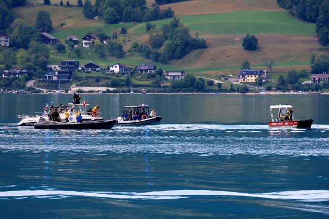 Flugzeugabsturz: Kleinflugzeug bei Steinbach am Attersee in den Attersee gest�rzt