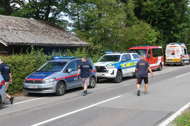 Flugzeugabsturz: Kleinflugzeug bei Steinbach am Attersee in den Attersee gest�rzt