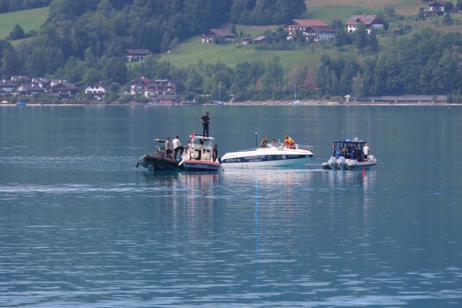 Flugzeugabsturz: Kleinflugzeug bei Steinbach am Attersee in den Attersee gest�rzt