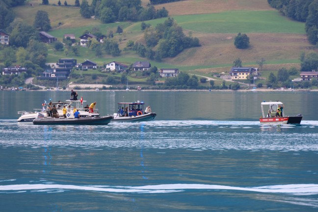 Flugzeugabsturz: Kleinflugzeug bei Steinbach am Attersee in den Attersee gest�rzt
