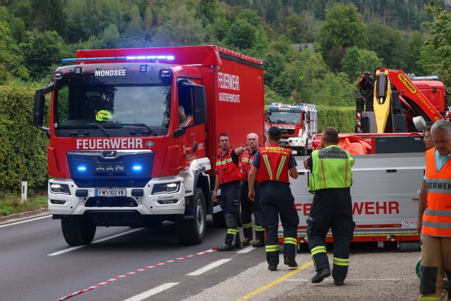 Flugzeugabsturz: Kleinflugzeug bei Steinbach am Attersee in den Attersee gest�rzt