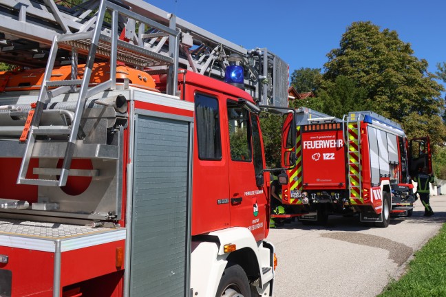 Batterie ausgegast: �berhitzte Akkus eines Stromspeichers in einem Reihenhaus in Grieskirchen