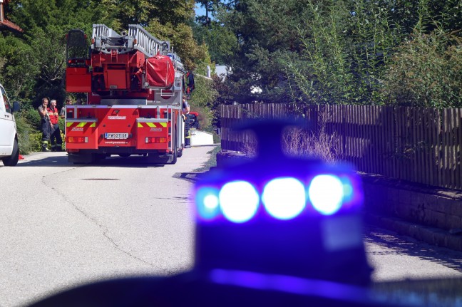 Batterie ausgegast: �berhitzte Akkus eines Stromspeichers in einem Reihenhaus in Grieskirchen