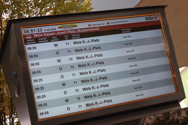 Sonntagsbus im Testbetrieb: Linienbusse in Wels nun auch an Sonn- und Feiertagen unterwegs