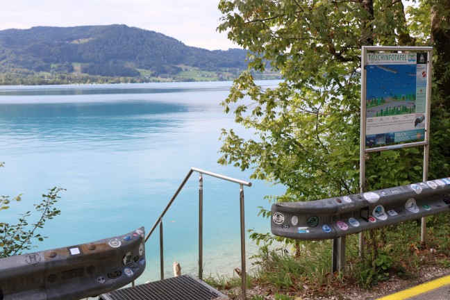 T�dlicher Tauchunfall: Taucher starb nach Notaufstieg aus dem Attersee in Steinbach am Attersee