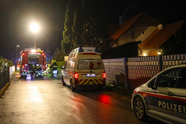 Kellerbrand: Zwei Feuerwehren bei Brand in einem Einfamilienhaus in Fischlham im Einsatz