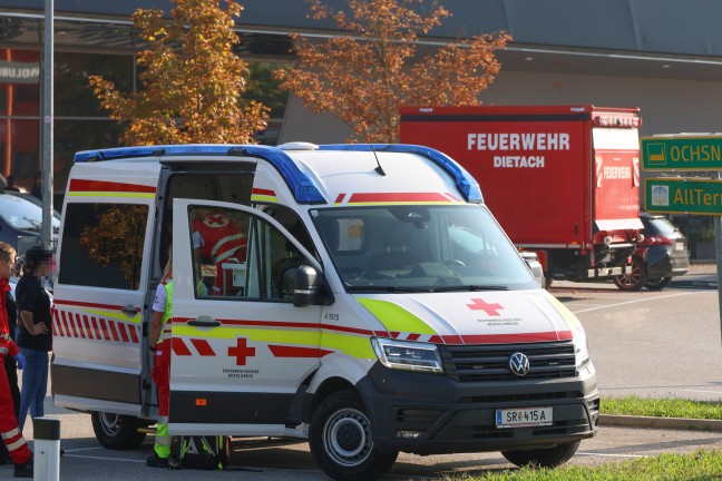 Brand in der K�che eines Gastronomiebetriebs in einem Kinogeb�ude in Dietach