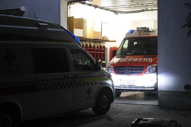 Vier Feuerwehren f�r kurze Zeit bei Personensuche in Kallham im Einsatz