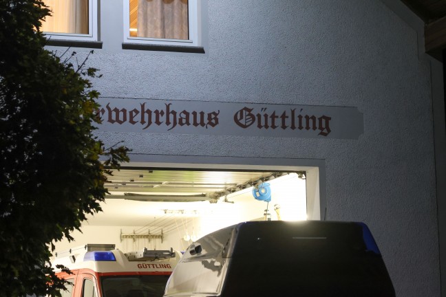 Vier Feuerwehren f�r kurze Zeit bei Personensuche in Kallham im Einsatz