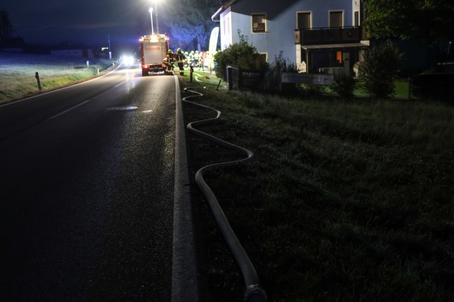 Brand in einem Sportgesch�ft in Nu�bach sorgte f�r Einsatz der Feuerwehr