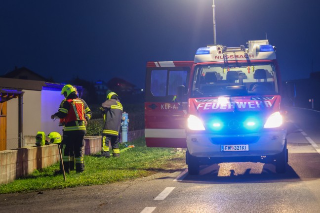 Brand in einem Sportgesch�ft in Nu�bach sorgte f�r Einsatz der Feuerwehr