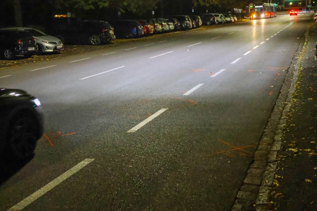 T�dlicher Unfall: Radfahrer (18) erlag nach Crash gegen PKW in Linz im Klinikum seinen Verletzungen