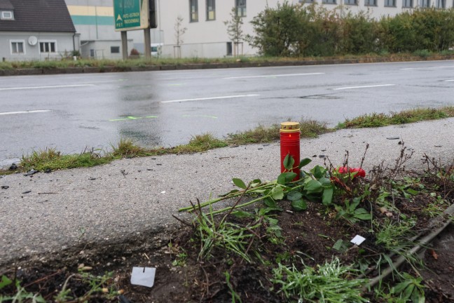 T�dlicher Verkehrsunfall: Geisterfahrer (39) starb bei Crash dreier PKW in Wels-Schafwiesen
