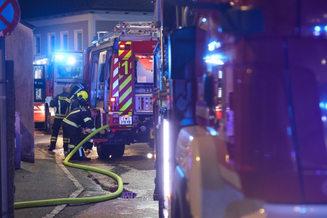 Sieben Verletzte bei K�chenbrand in einem Restaurant in V�cklabruck