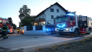 Rauchentwicklung im Heizraum eines Hauses in Piberbach sorgt für Einsatz zweier Feuerwehren