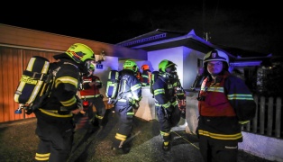 Brand in einem Verteilerkasten eines Wohnhauses in Marchtrenk