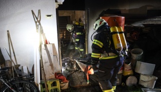 Brand im Heizraum eines Wohnhauses in Adlwang