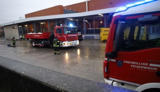 Starkregen sorgt für Einsätze der Feuerwehren in Oberösterreich