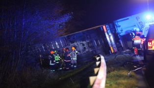 Tödlicher LKW-Unfall auf Innviertler Straße bei Riedau