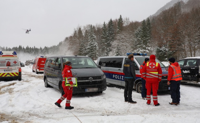 Vier Tote bei Flugzeugabsturz am Kasberg in Grünau im Almtal