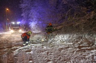 Schneelast: Wintereinbruch mit großen Schneemengen sorgt für Vielzahl an Einsätzen in Oberösterreich