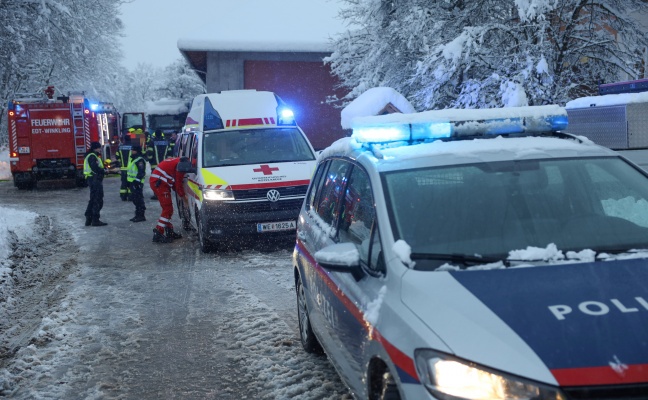 Brand in einem Wohnhaus in Edt bei Lambach fordert einen Verletzten