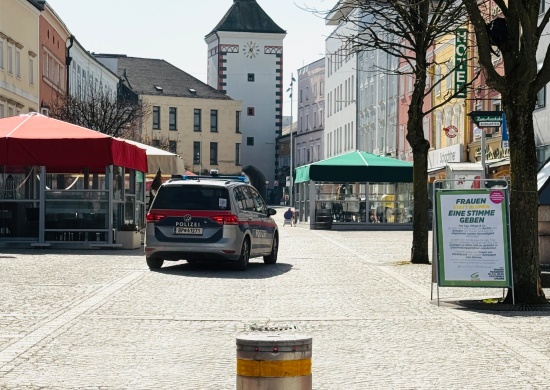 Vcklabruck: Einsatz der Polizei nach vager Bedrohungslage im Stadtzentrum