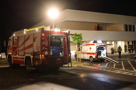 Brand einer Matratze in einer Betreuungseinrichtung in Pram fordert zwei Verletzte