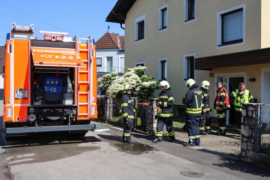 Angebranntes Kochgut: Drei Feuerwehren zu Kchenbrand in einem Wohnhaus in Leonding alarmiert