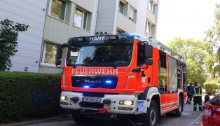 Angebranntes Kochgut sorgte fr Einsatz in einer Wohnung eines Hochhauses in Leonding