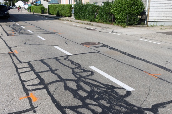 Fugnger (86) in Attnang-Puchheim von LKW erfasst und dabei tdlich verletzt