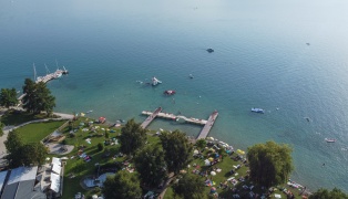 Weyregg am Attersee: Grerer Rettungseinsatz um vermeintlich untergegangenes Kind im Attersee