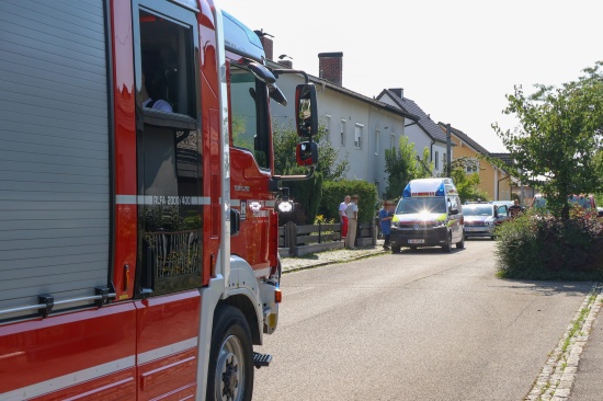 Kind eingeklemmt: Einsatzkrfte zu Personenrettung nach Wels-Neustadt alarmiert