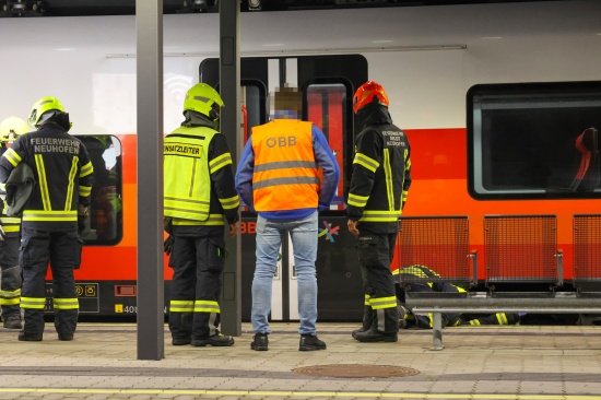Schwer verletzt: Frau im Bahnhofsbereich in Neuhofen an der Krems von S-Bahn-Garnitur berrollt