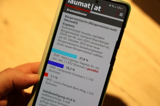 Dr. Dagmar Fetz-Lugmayr (VP) zur neuen Brgermeisterin der Marktgemeinde Kremsmnster gewhlt