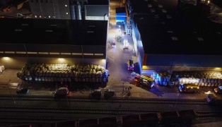 Vier Verletzte bei Brandereignis bei einem Entsorgungsunternehmen in Enns