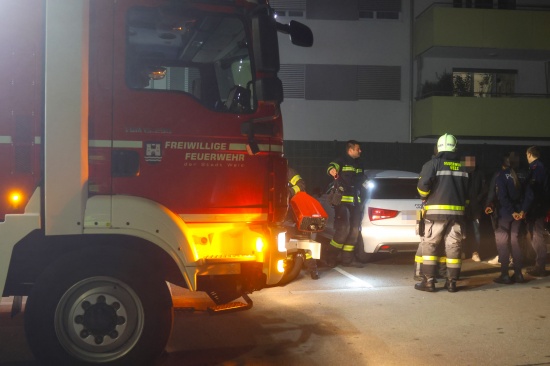 Personenrettung: Kleinkind in Wels-Vogelweide versehentlich in Auto eingeschlossen