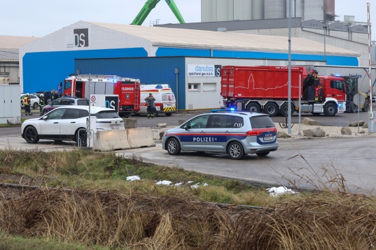 Tdlicher Arbeitsunfall: Arbeiter (61) bei Reparaturarbeiten in Enns eingeklemmt und tdlich verletzt