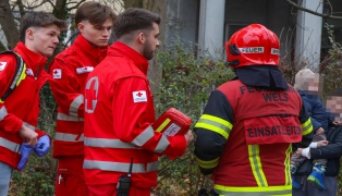 Angebranntes Kochgut in einer Wohnung in Wels-Innenstadt sorgte f�r verrauchtes Stiegenhaus